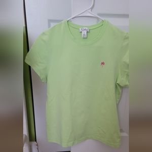Lime green, lily Pulitzer, T shirt